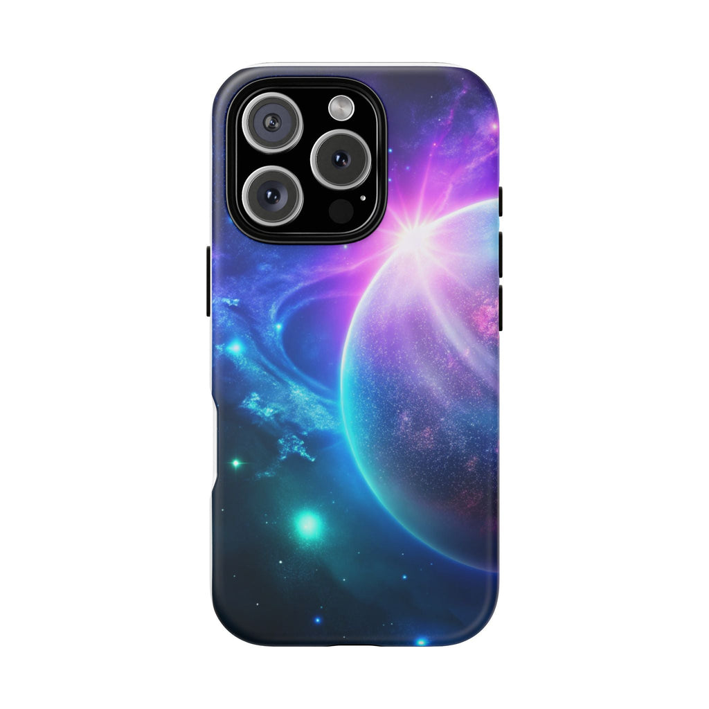 Galaxy Nebula Space Phone Case | Planet Sparkle Tough Case Printify