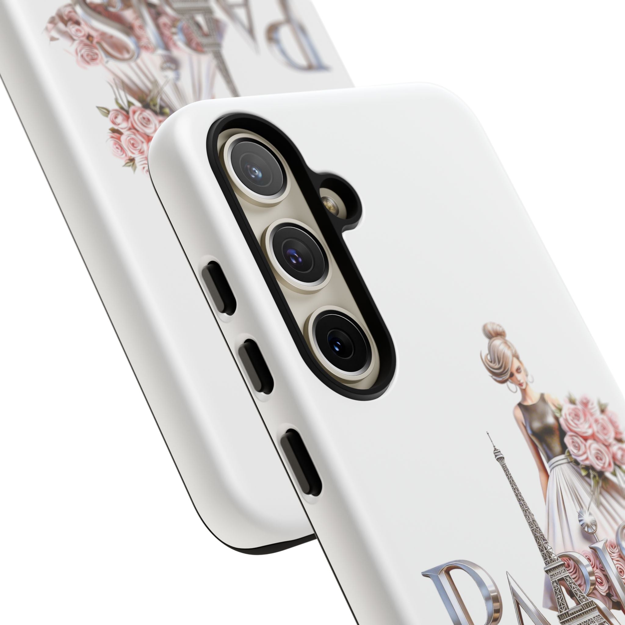 Phone Case | Eiffel Tower Floral Fashion Design Printify