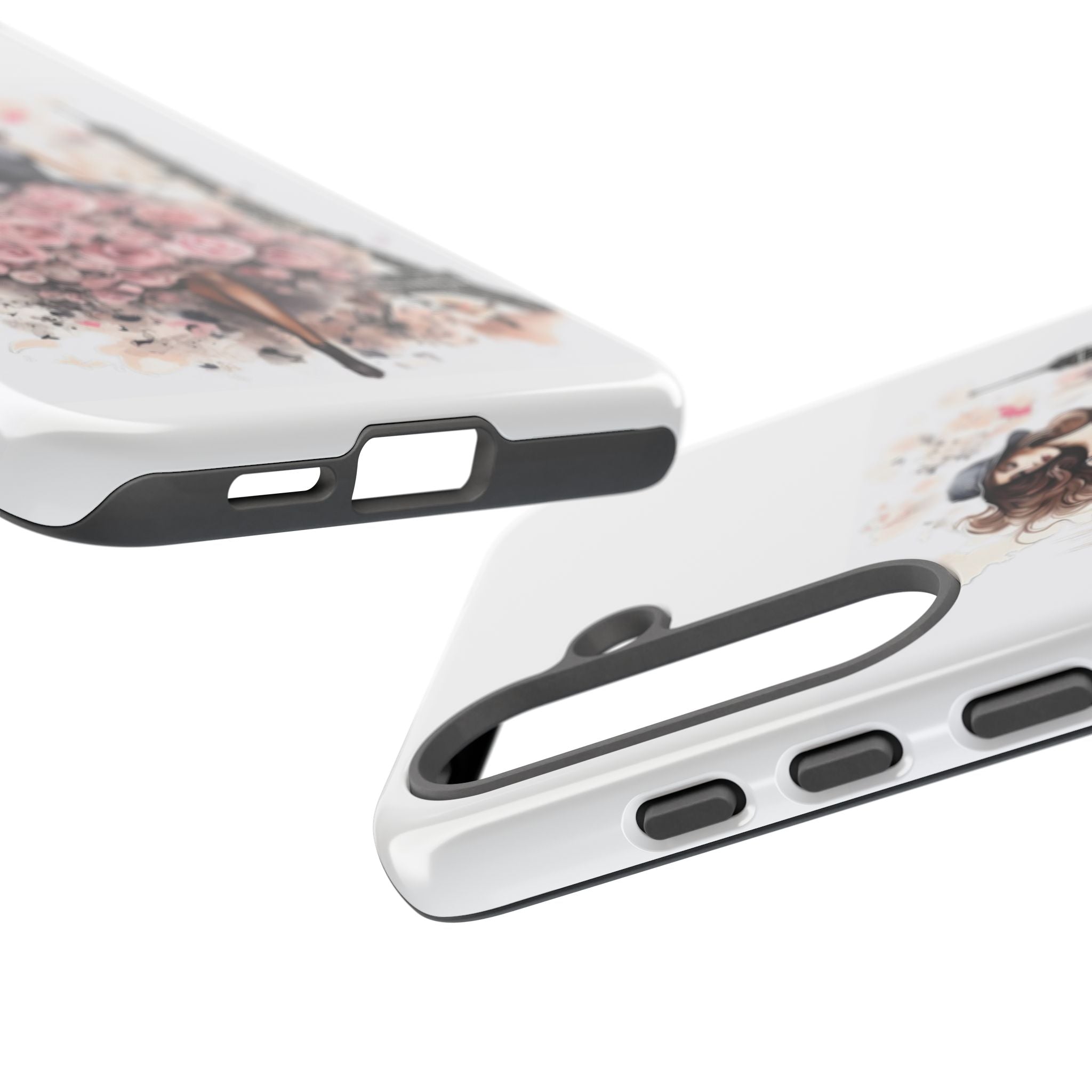 Parisian Rose Dress phone case | iPhone & Samsung slim protective case Printify