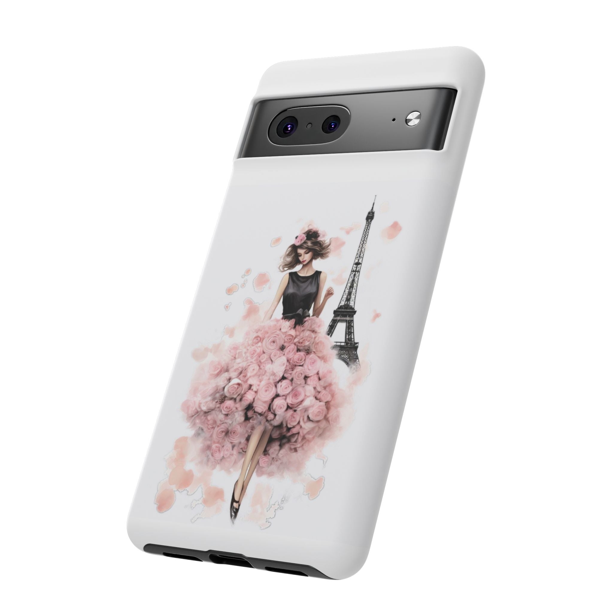 Paris Fashion Girl Phone Case | Tough Case Printify
