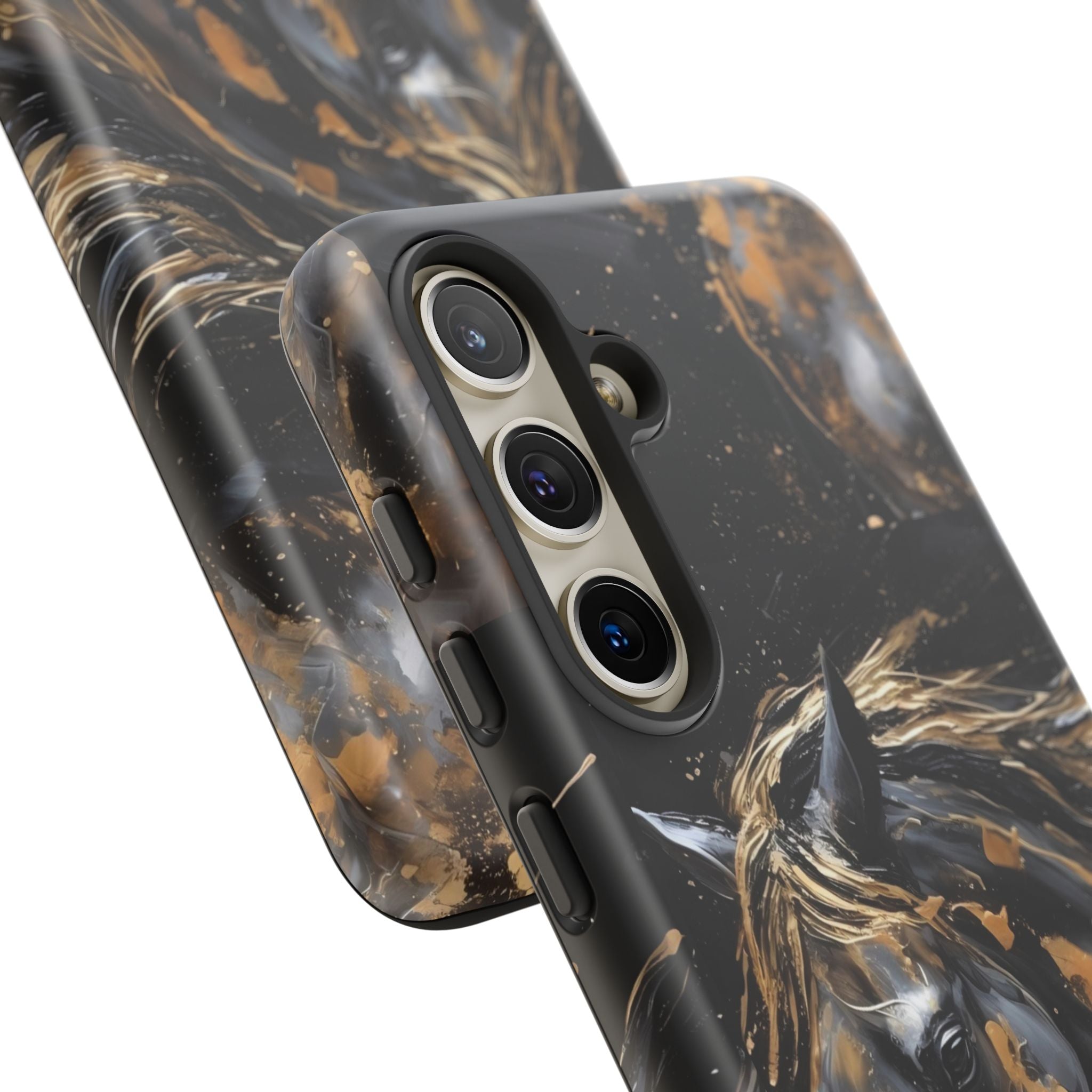 Golden Paint Horse Phone Case | Tough Case Printify