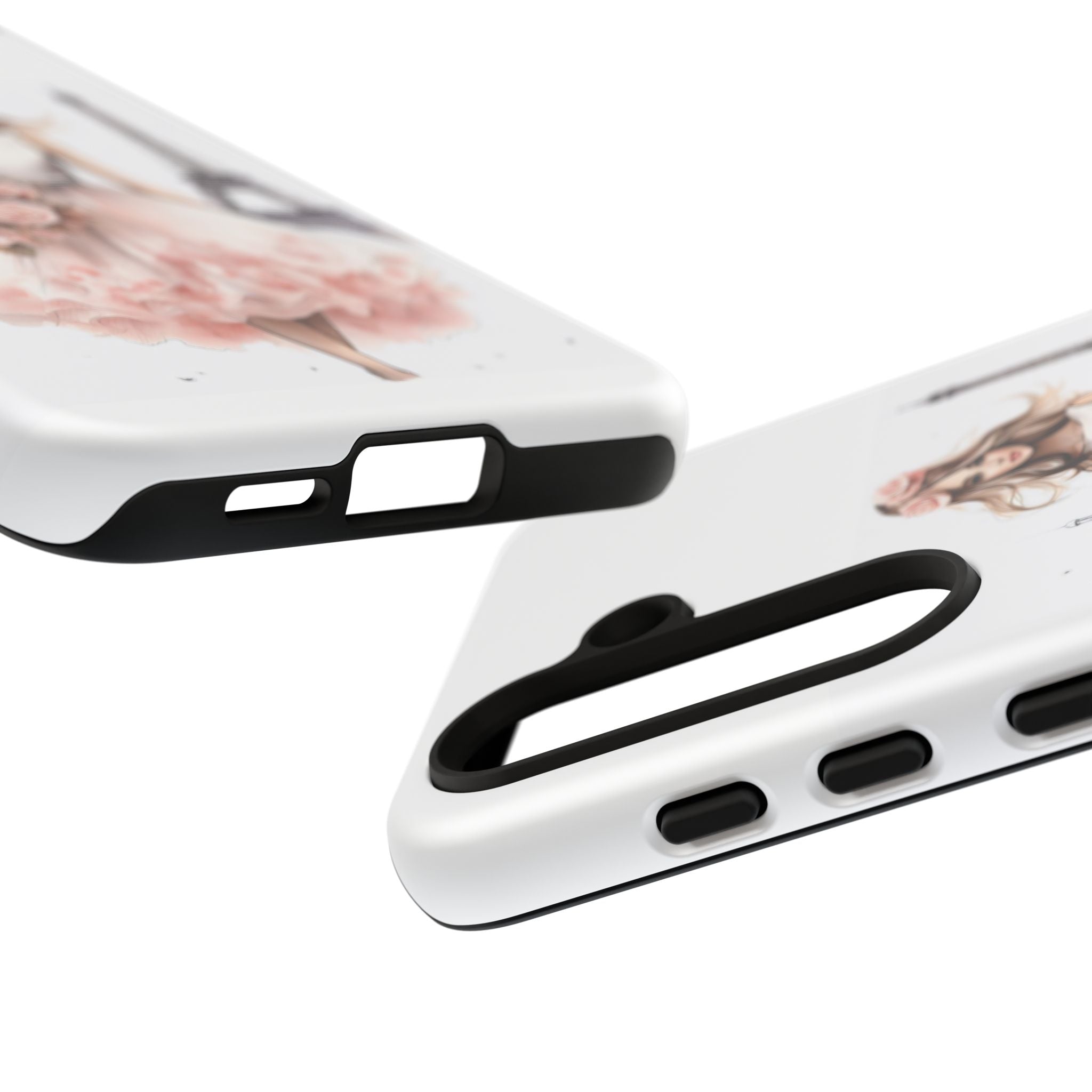 Parisian Ballerina Bouquet phone case | Tough Cases Printify