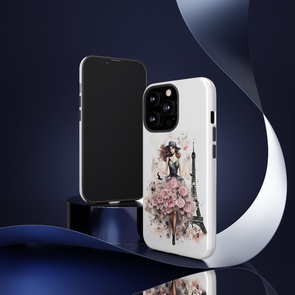 Parisian Rose Dress phone case | iPhone & Samsung slim protective case Printify