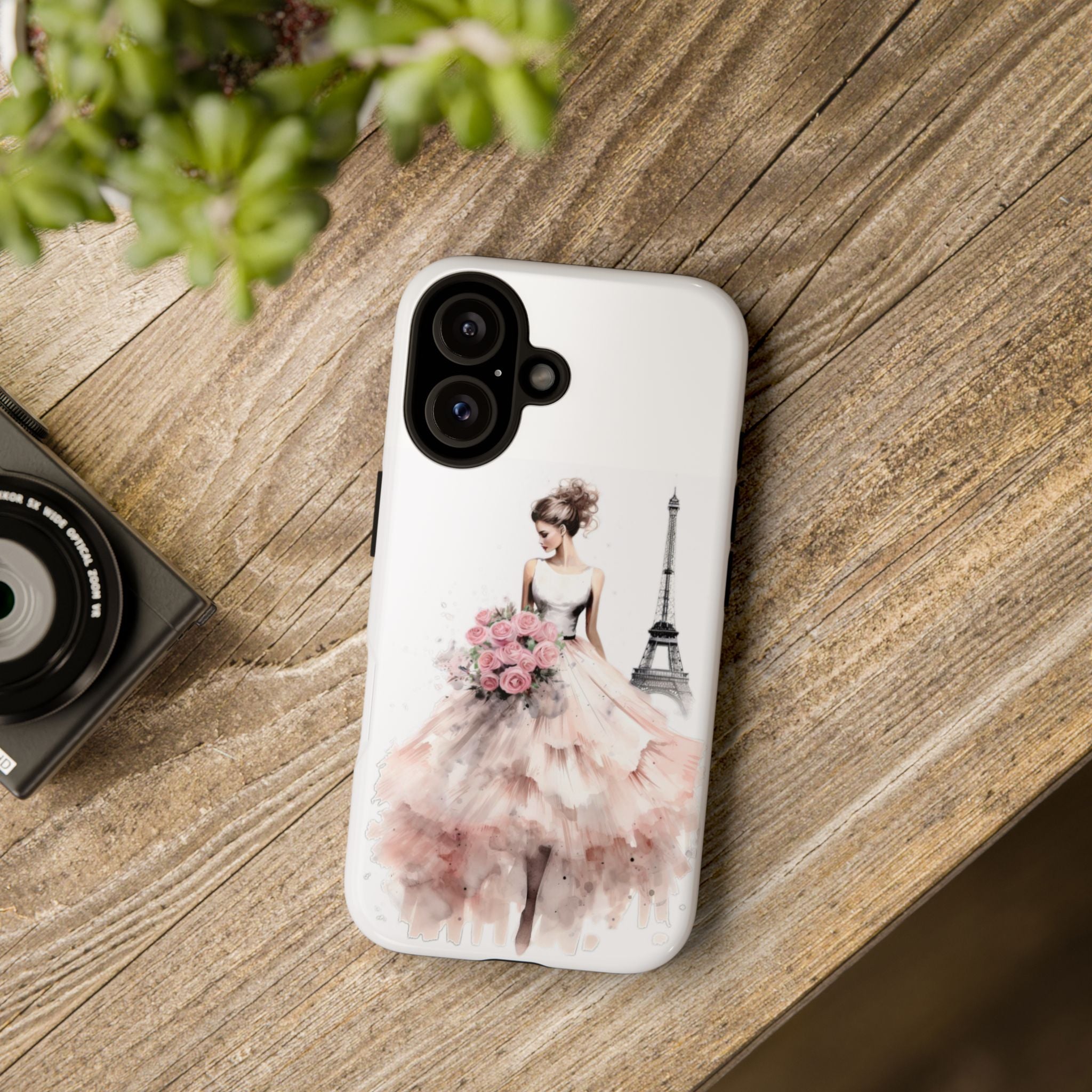 Parisian Ballerina Bouquet phone case | Tough Case Printify