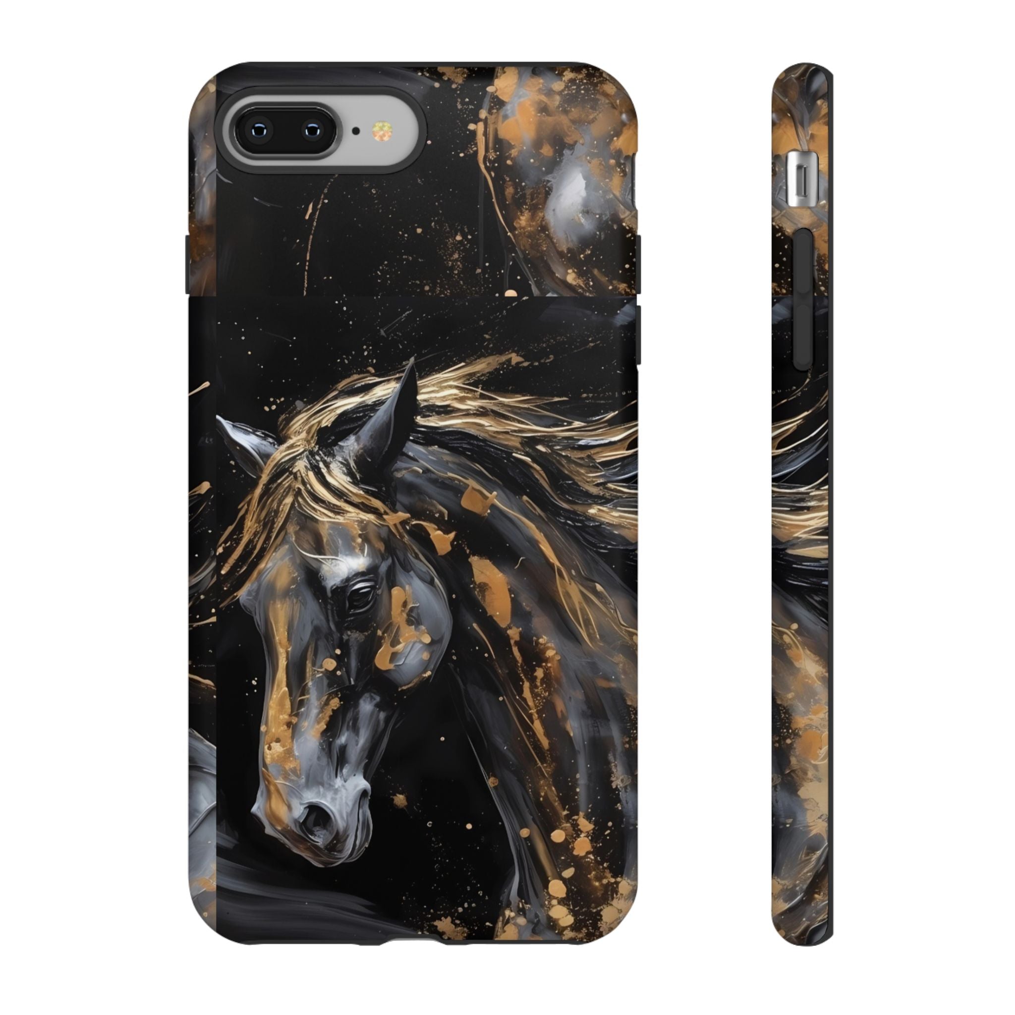 Golden Paint Horse Phone Case | Tough Case Printify