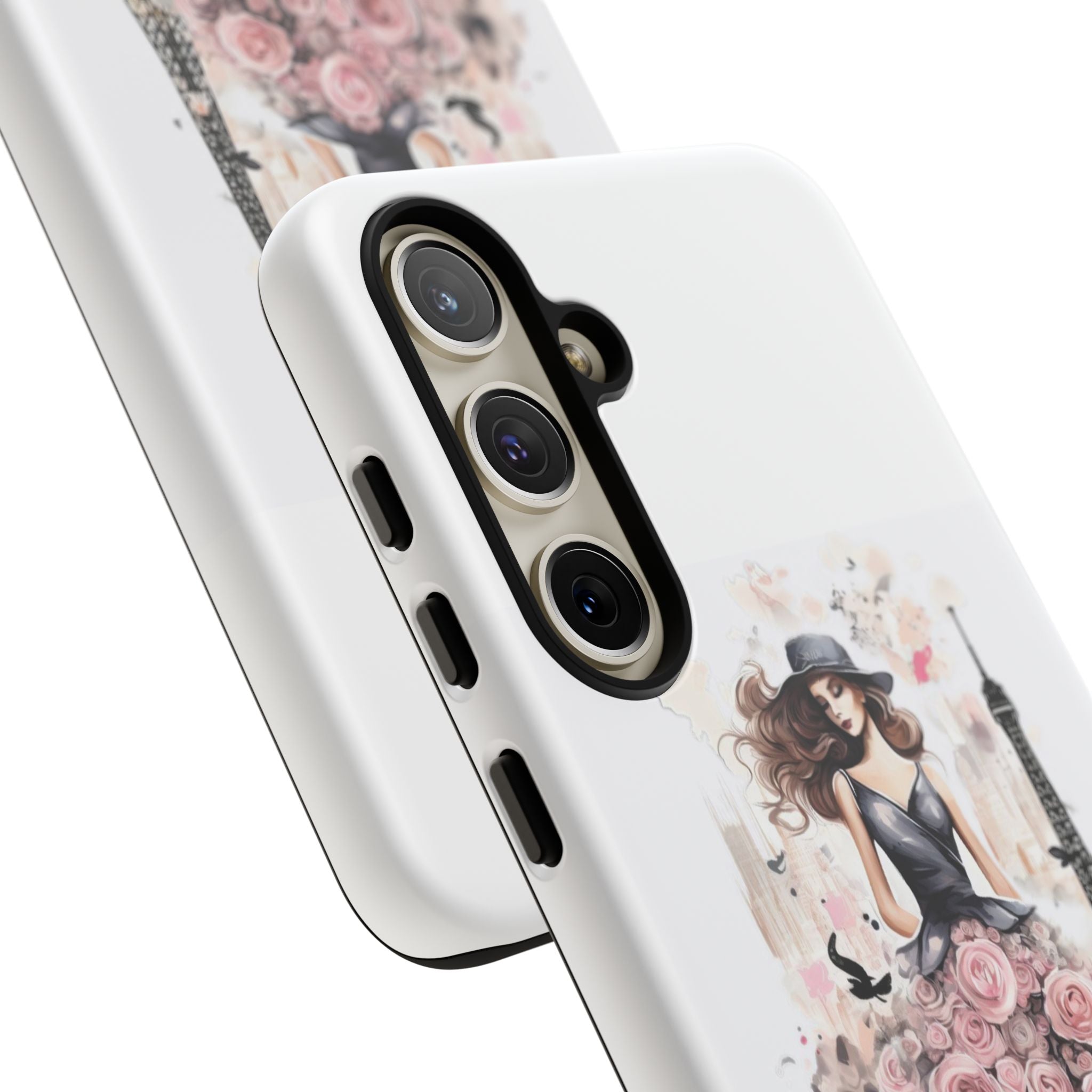 Parisian Rose Dress phone case | iPhone & Samsung slim protective case Printify