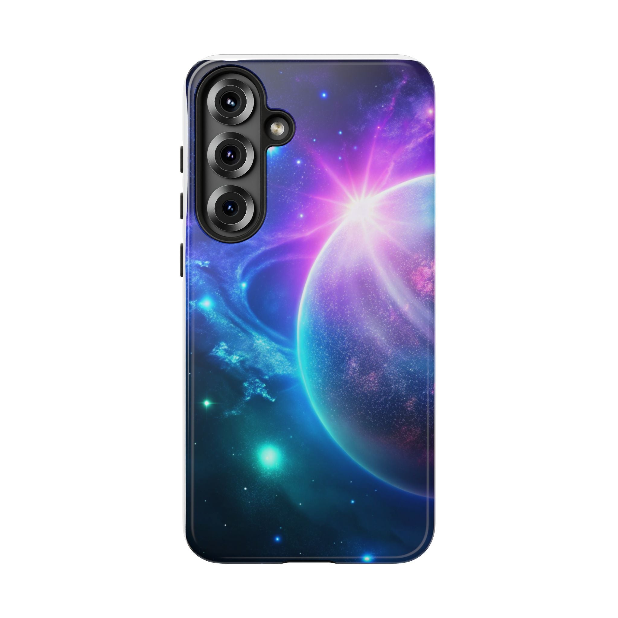 Galaxy Nebula Space Phone Case | Planet Sparkle Tough Case Printify