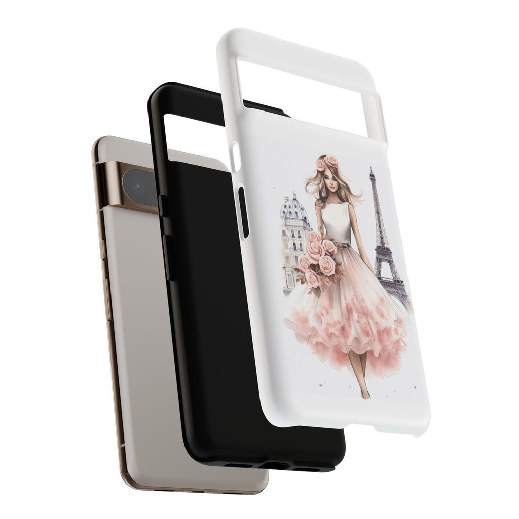 Parisian Ballerina Bouquet phone case | Tough Cases Printify