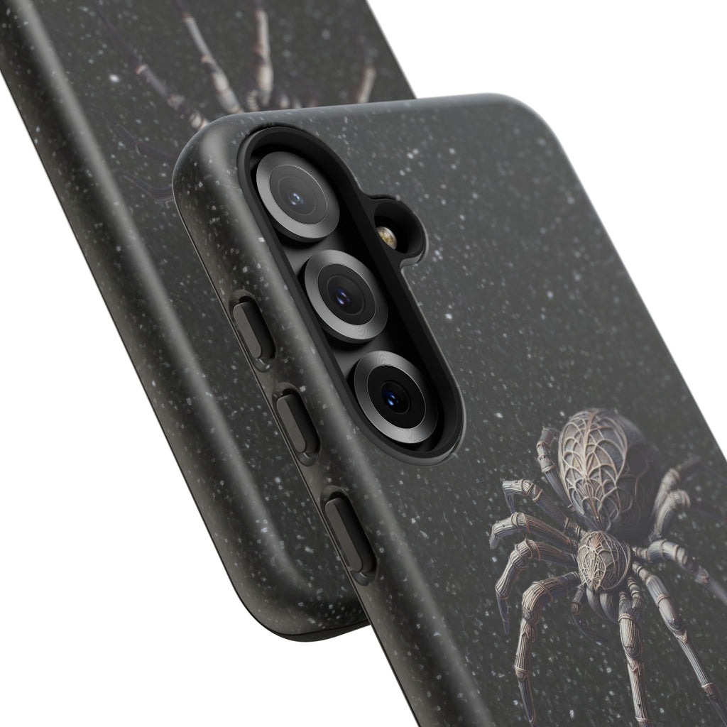 Spider Night Tough Phone Case — Dark Space Tarantula iPhone Cover Printify