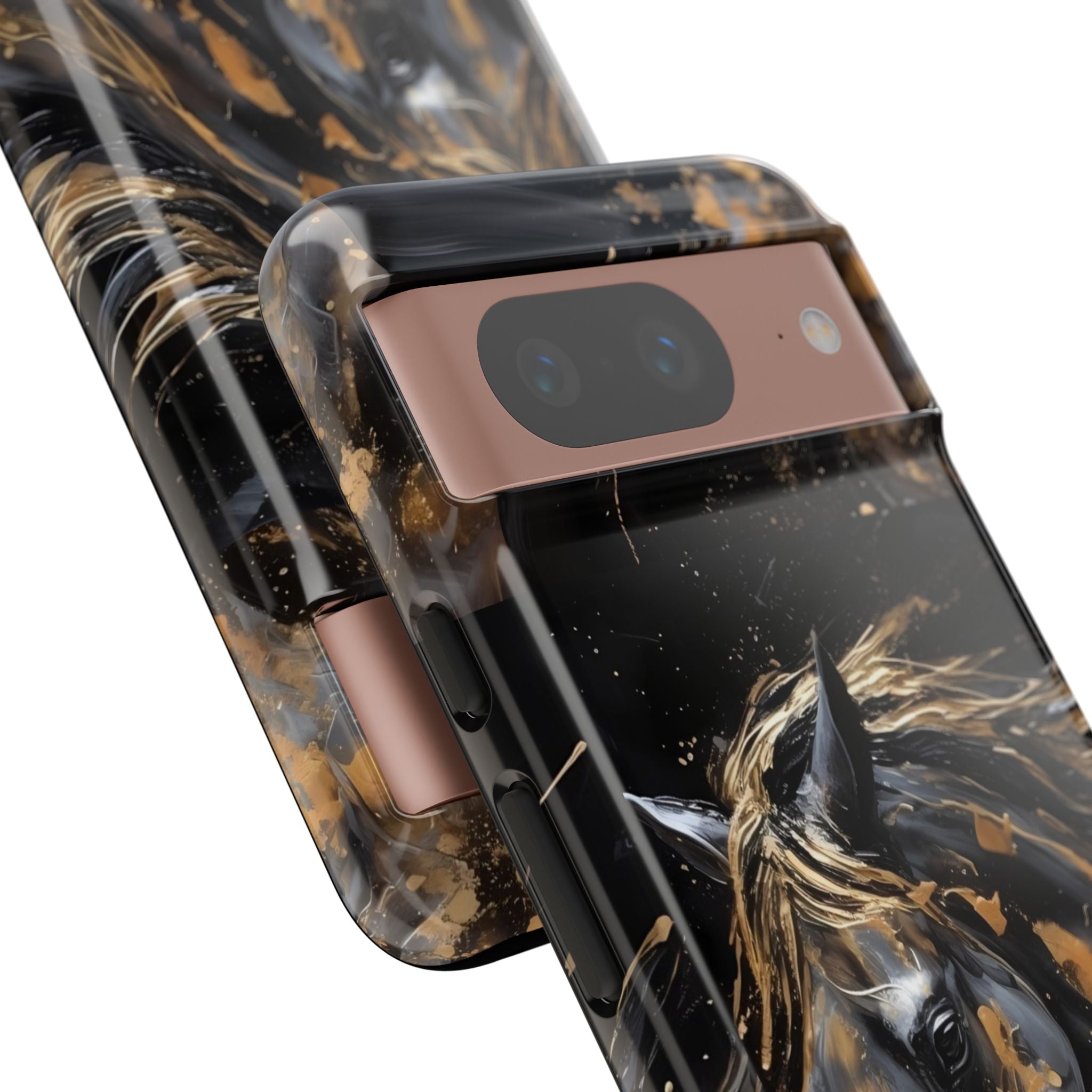 Golden Paint Horse Phone Case | Tough Case Printify