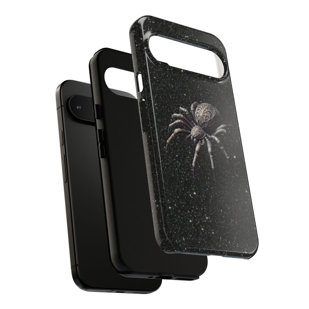 Spider Night Tough Phone Case — Dark Space Tarantula iPhone Cover Printify