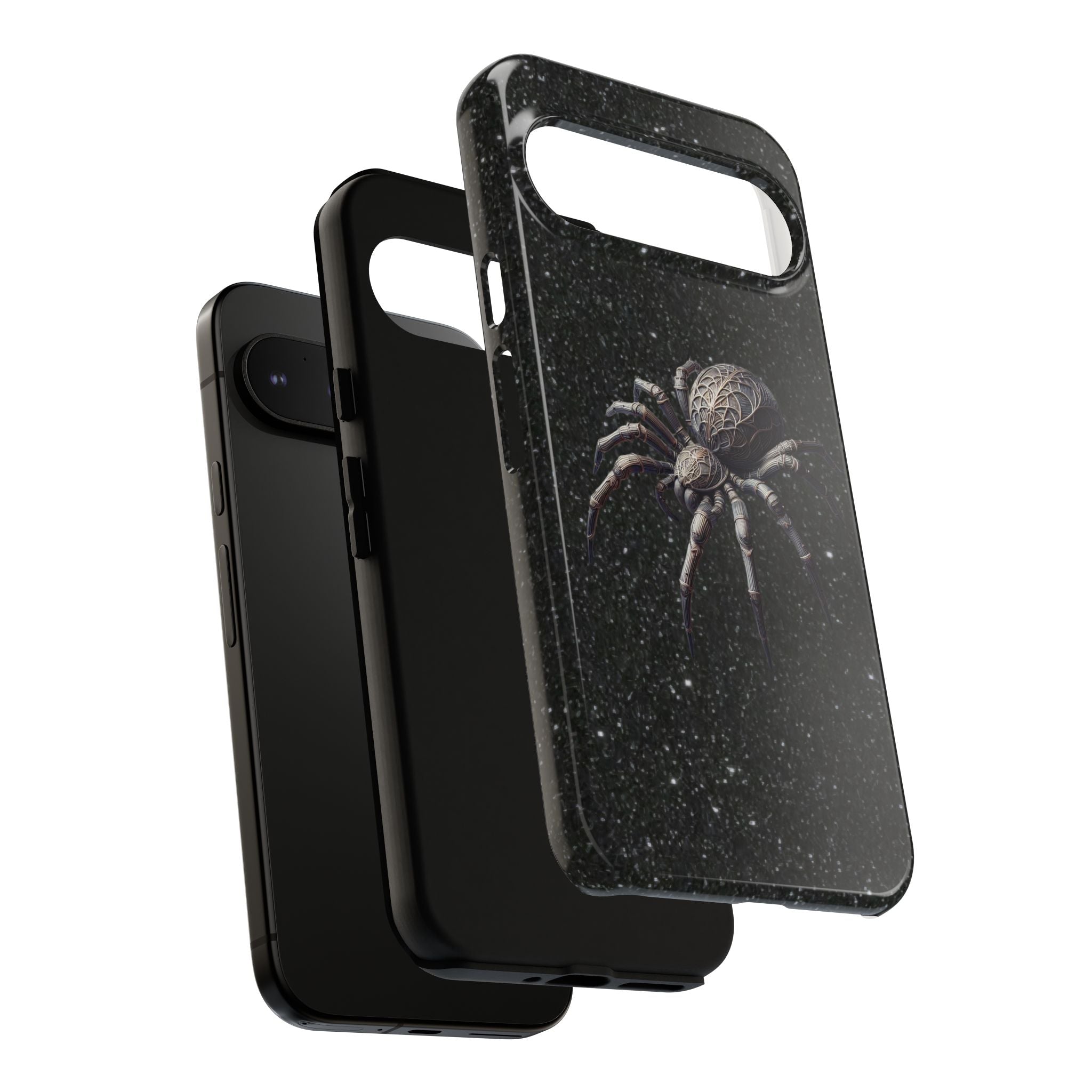 Spider Night Tough Phone Case — Dark Space Tarantula iPhone Cover Printify
