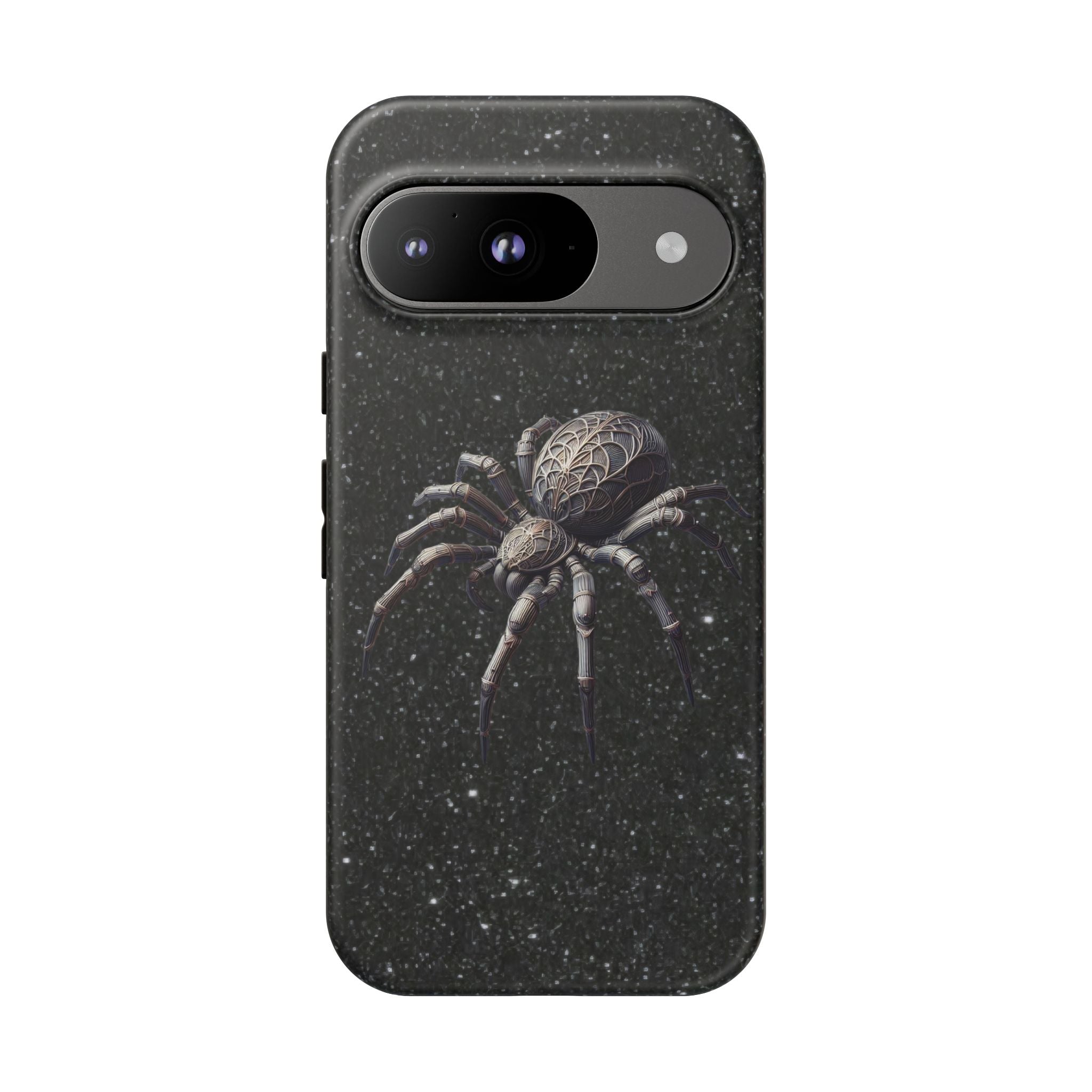Spider Night Tough Phone Case — Dark Space Tarantula iPhone Cover Printify