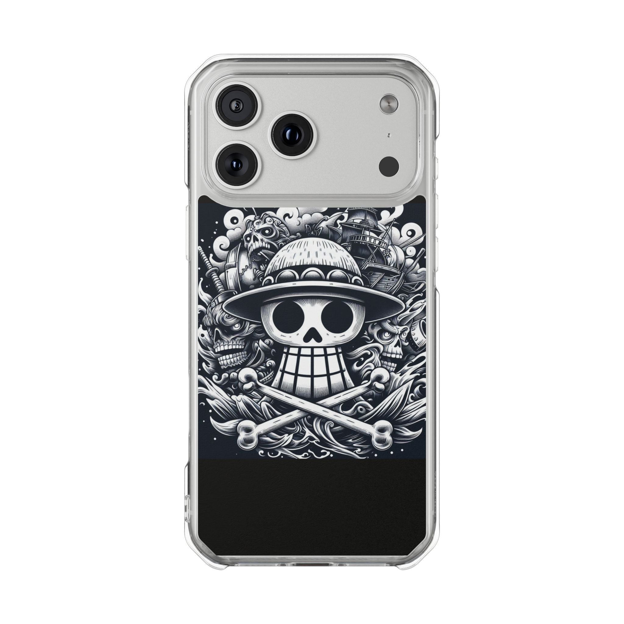 One Piece Case | Magnetic Clear Impact Case Printify