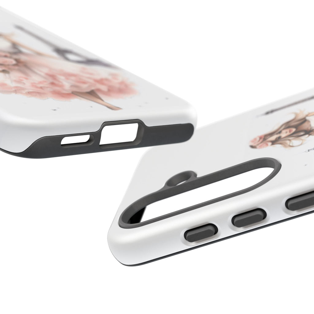 Parisian Ballerina Bouquet phone case | Tough Cases Printify