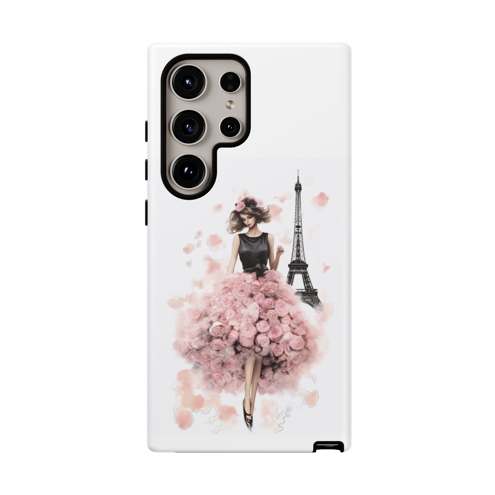 Paris Fashion Girl Phone Case | Tough Case Printify