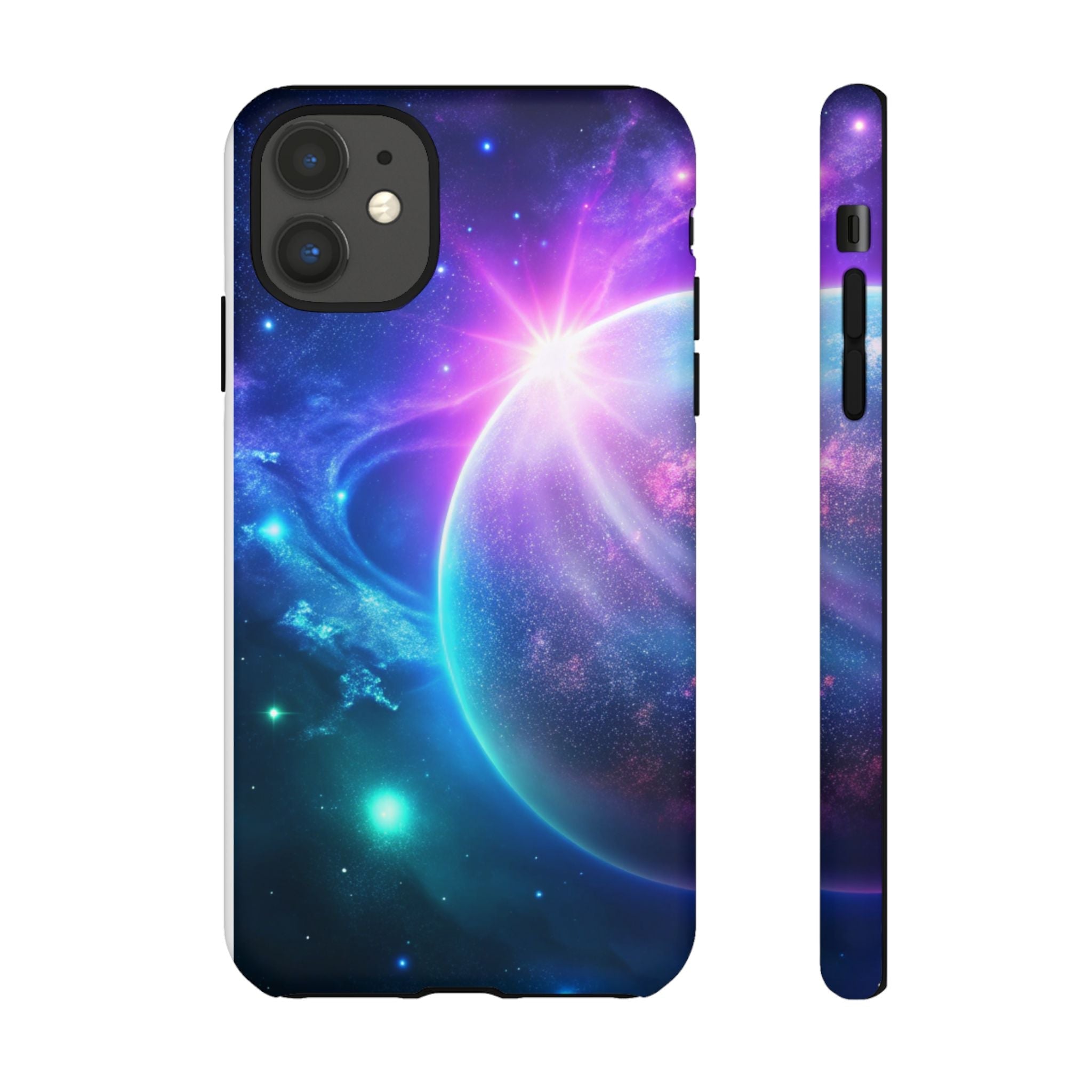 Galaxy Nebula Space Phone Case | Planet Sparkle Tough Case Printify