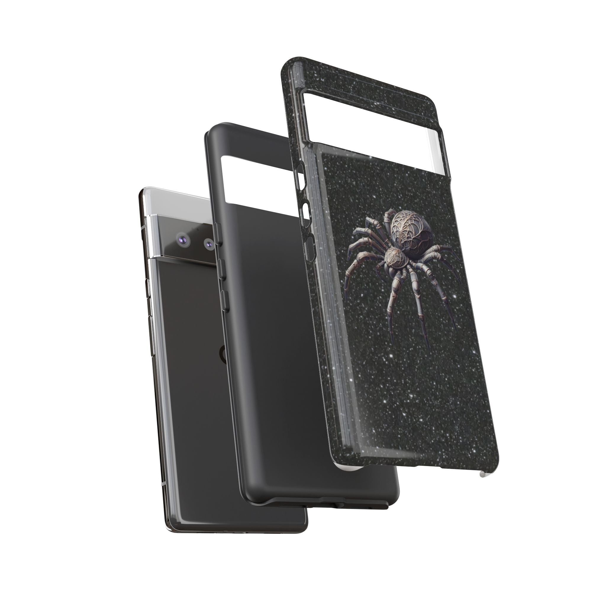 Spider Night Tough Phone Case — Dark Space Tarantula iPhone Cover Printify