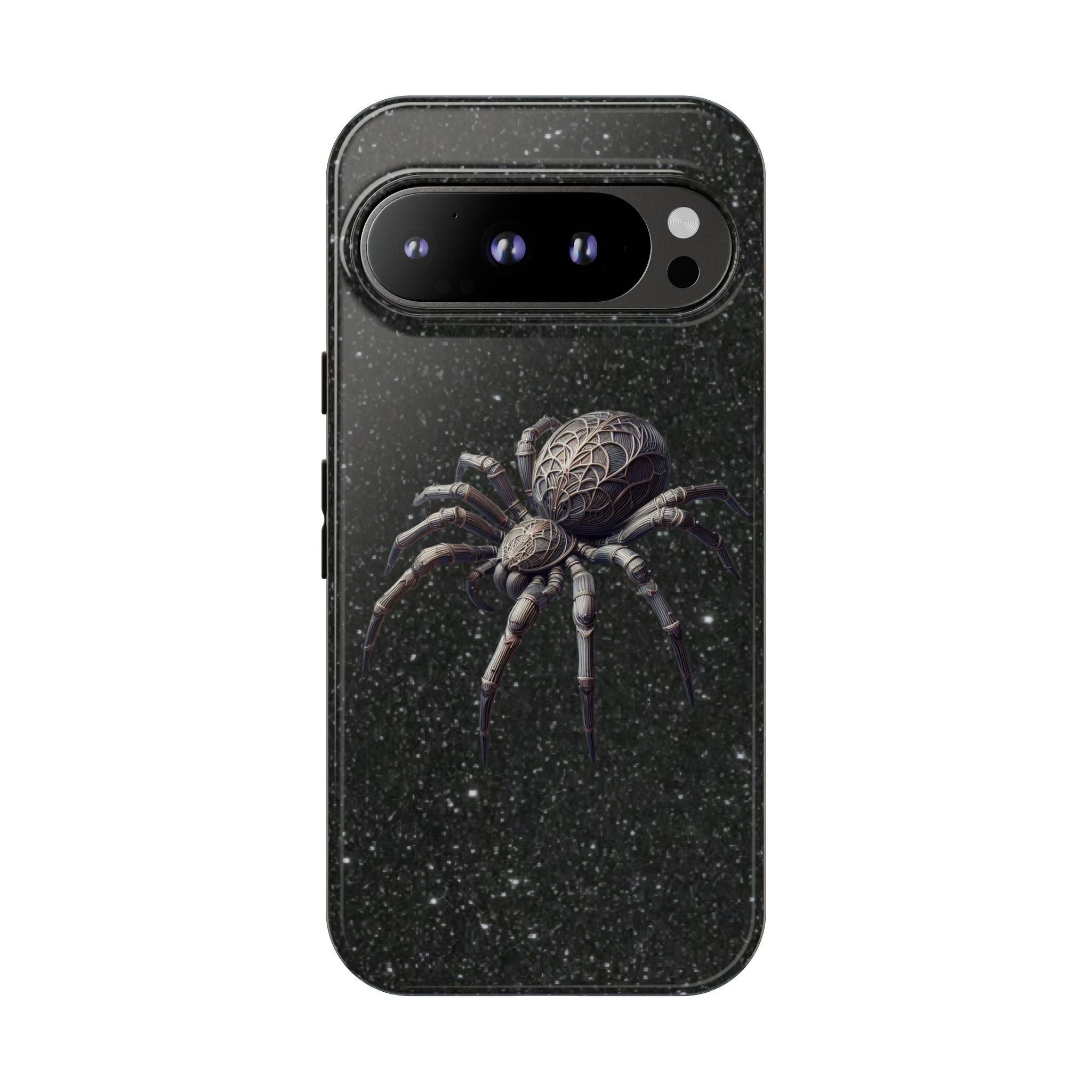 Spider Night Tough Phone Case — Dark Space Tarantula iPhone Cover Printify