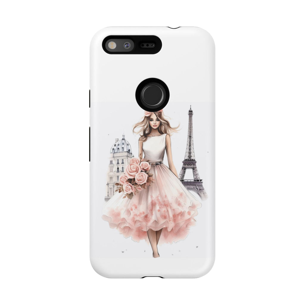 Parisian Ballerina Bouquet phone case | Tough Cases Printify