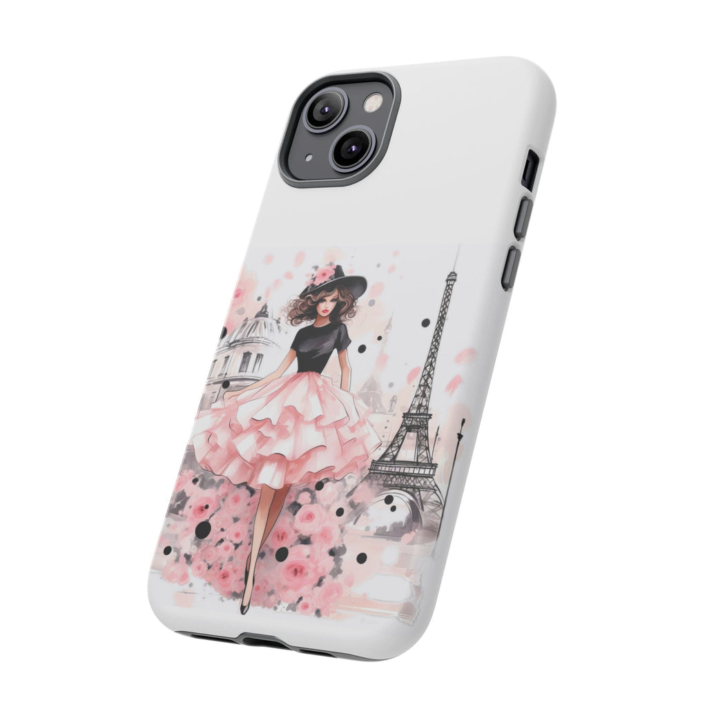 Paris Fashion Illustration Phone Case | Tough Case Printify