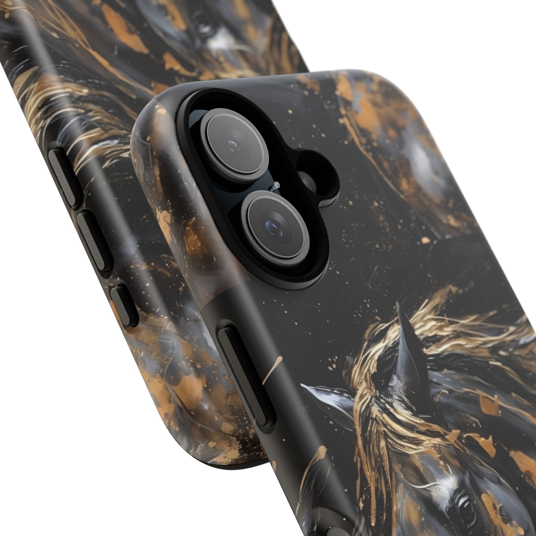 Golden Paint Horse Phone Case | Tough Case Printify