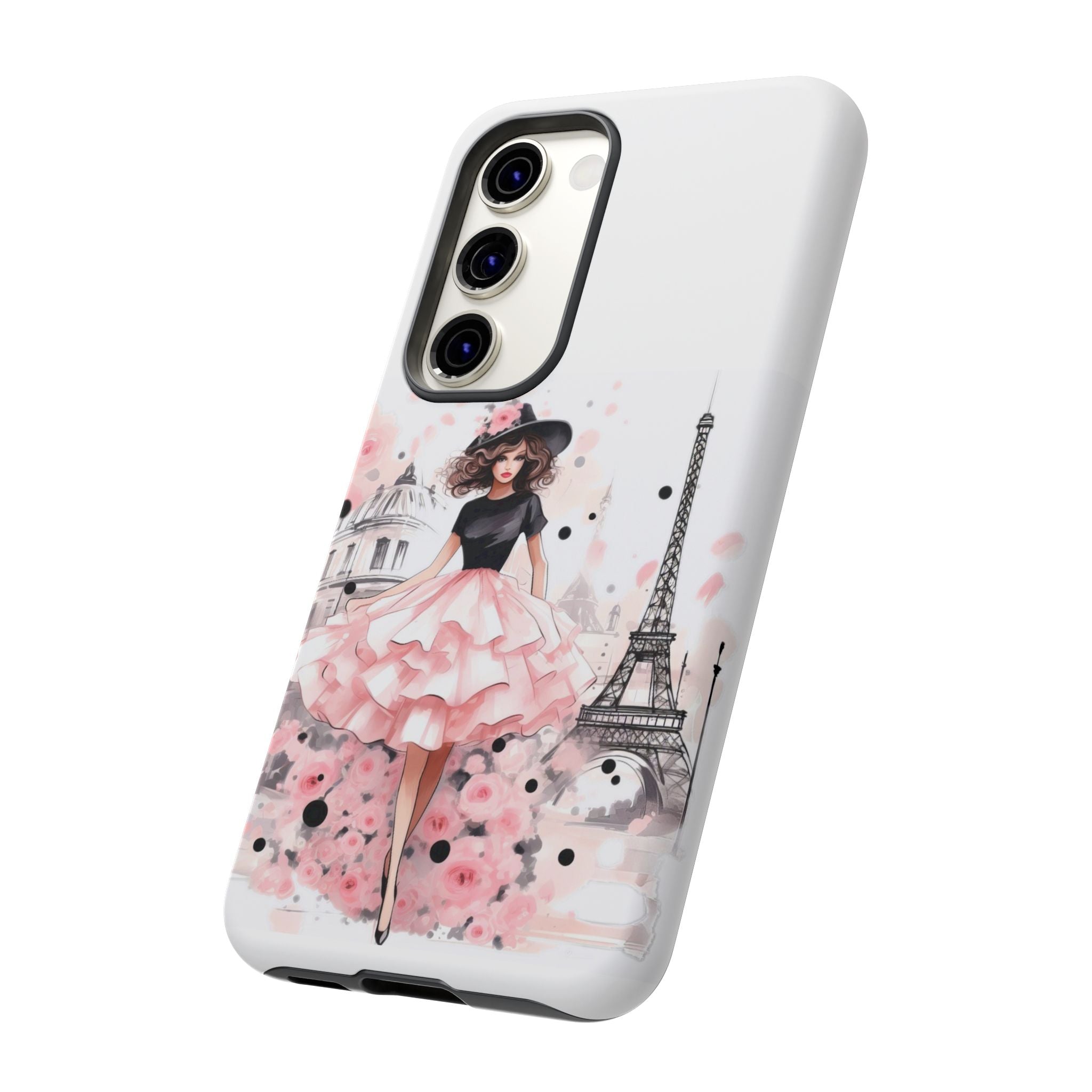 Paris Fashion Illustration Phone Case | Tough Case Printify
