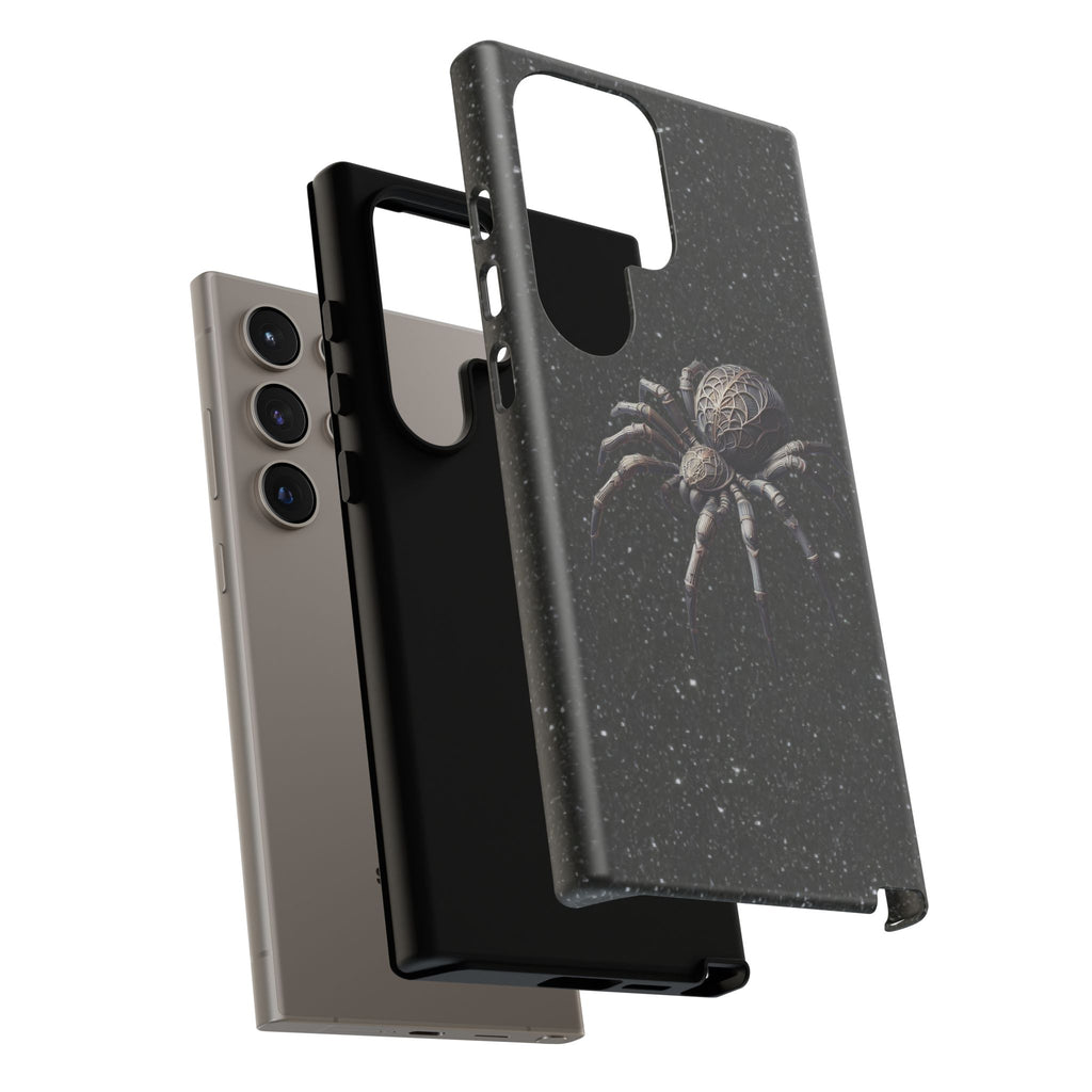 Spider Night Tough Phone Case — Dark Space Tarantula iPhone Cover Printify
