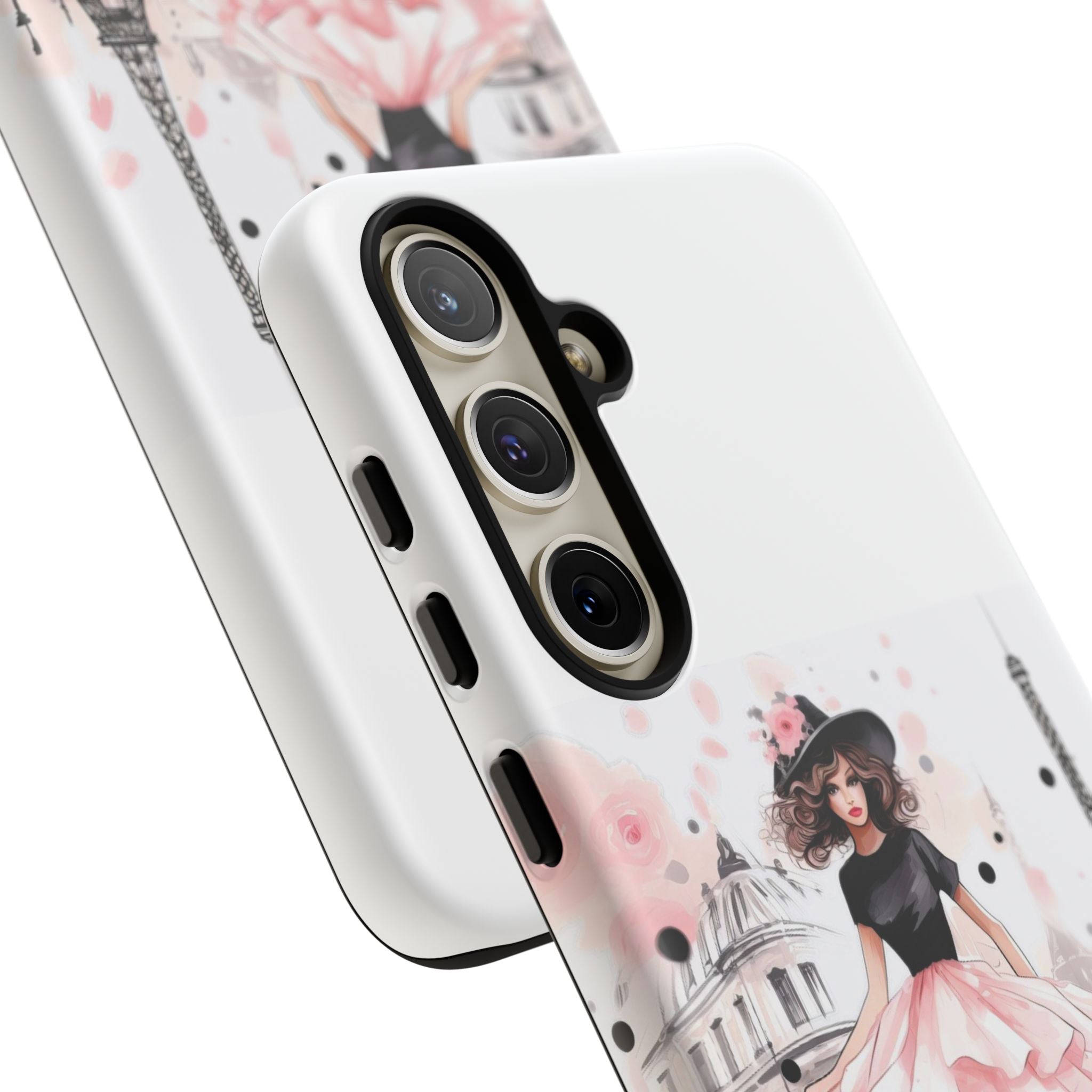Paris Fashion Illustration Phone Case | Tough Case Printify