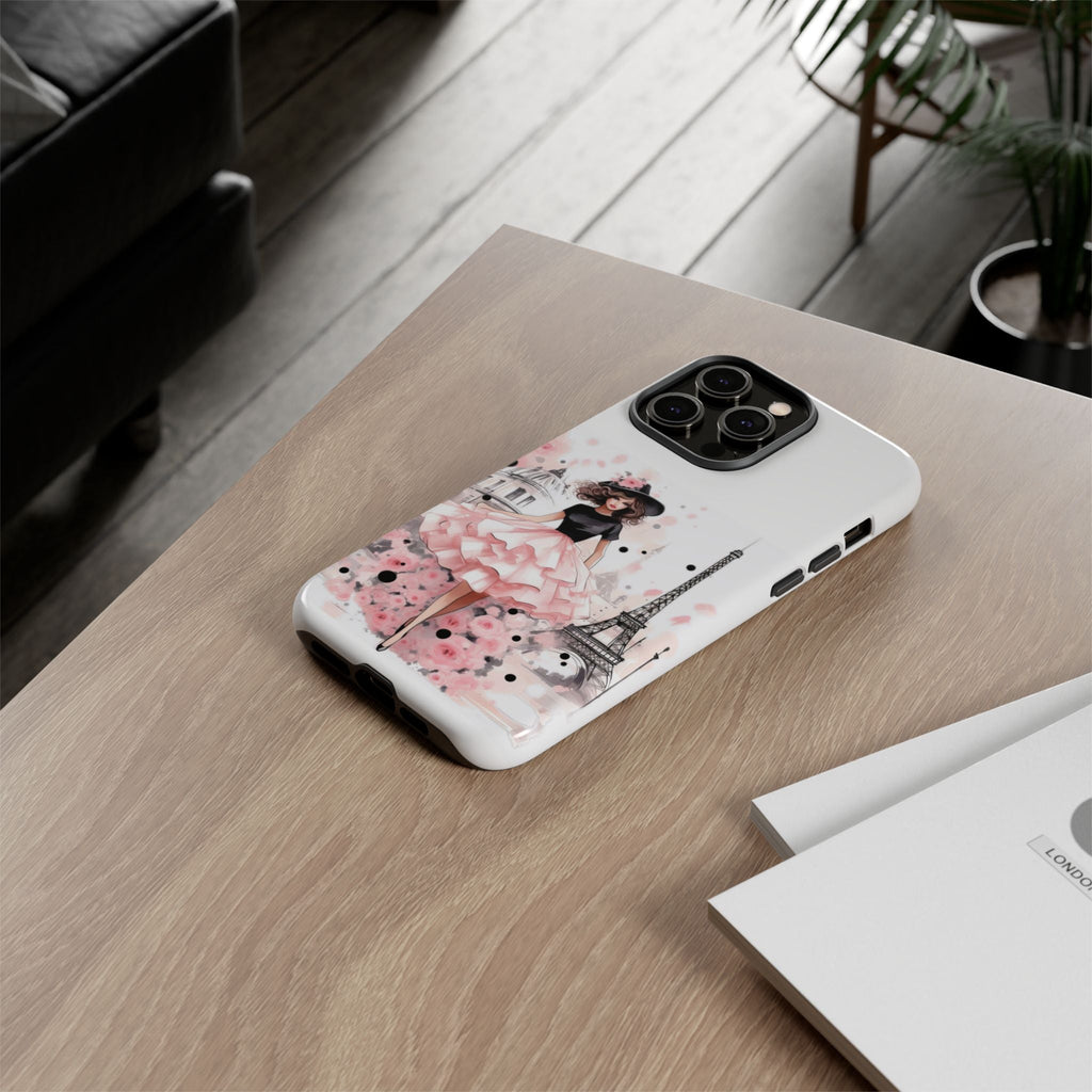 Paris Fashion Illustration Phone Case | Tough Case Printify