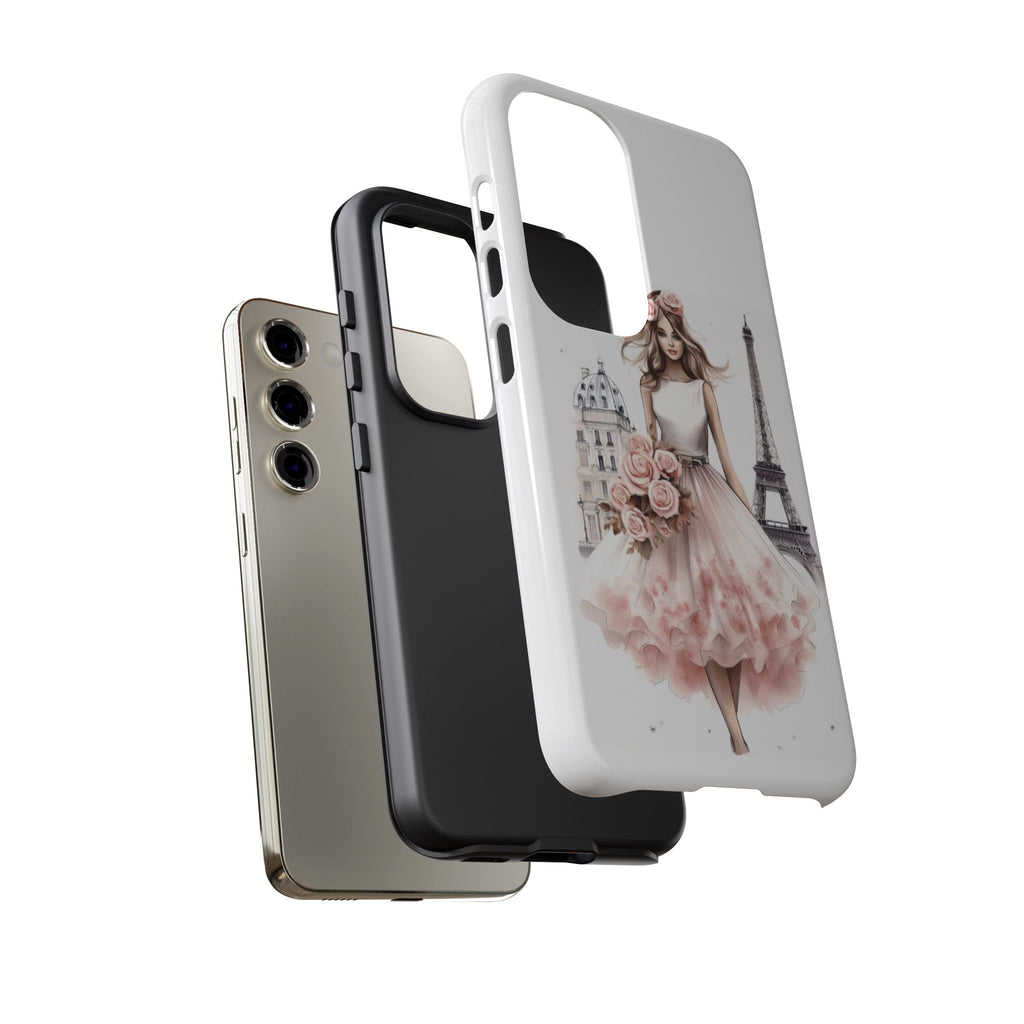 Parisian Ballerina Bouquet phone case | Tough Cases Printify