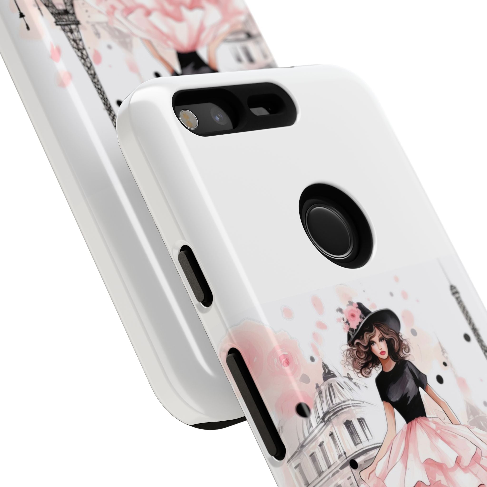 Paris Fashion Illustration Phone Case | Tough Case Printify
