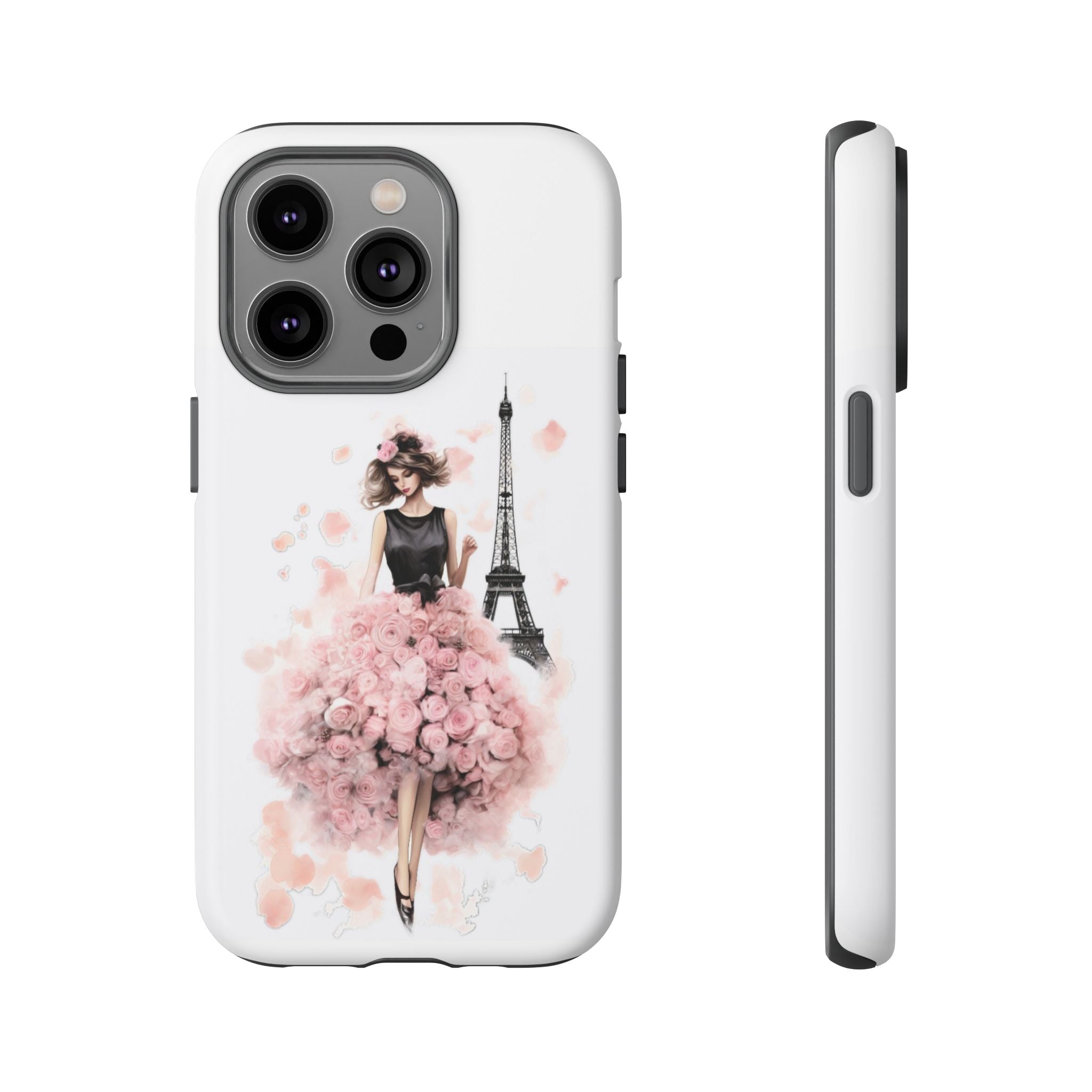 Paris Fashion Girl Phone Case | Tough Case Printify