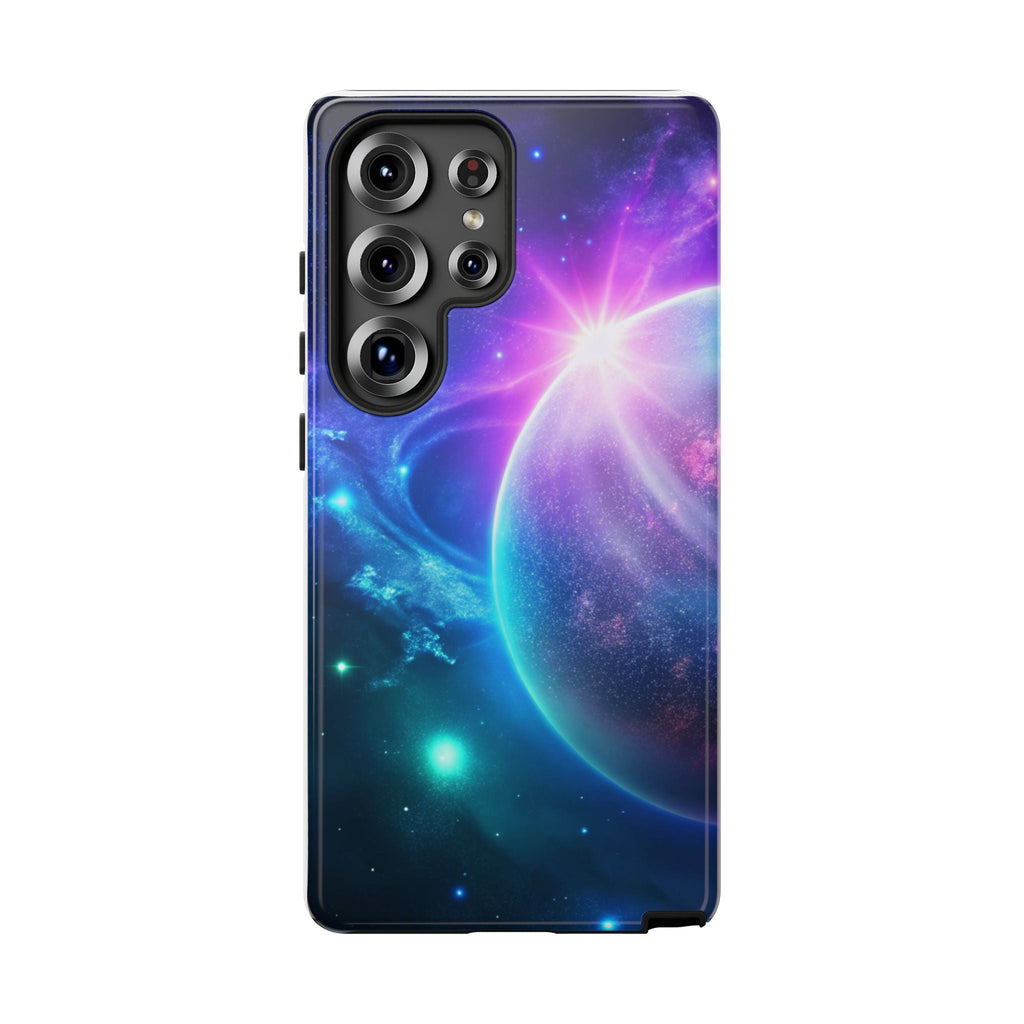 Galaxy Nebula Space Phone Case | Planet Sparkle Tough Case Printify