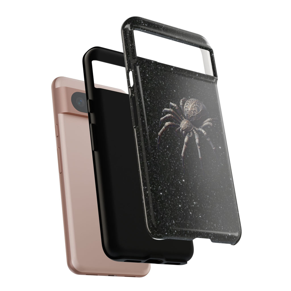 Spider Night Tough Phone Case — Dark Space Tarantula iPhone Cover Printify