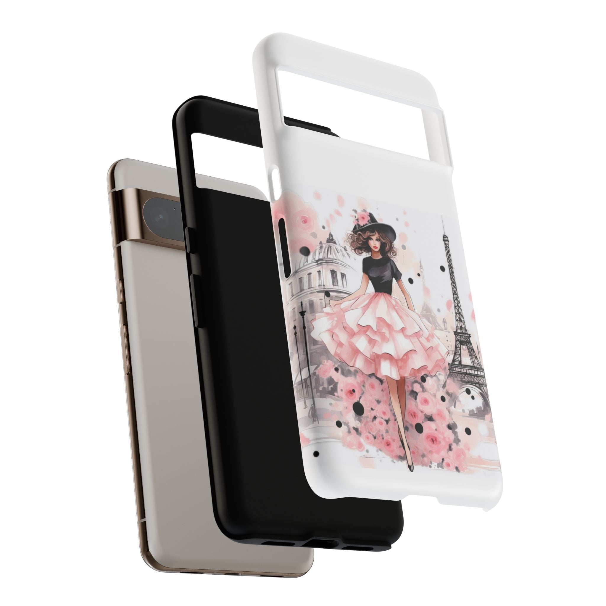 Paris Fashion Illustration Phone Case | Tough Case Printify