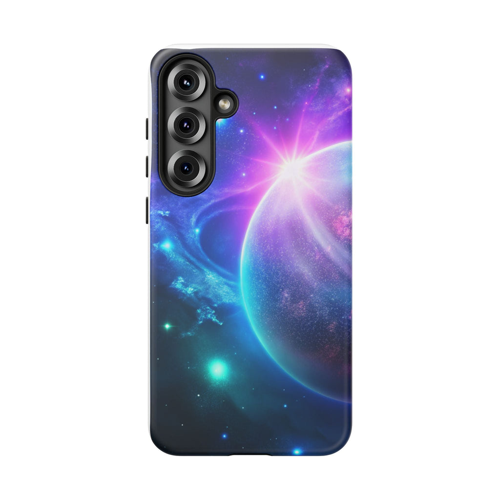 Galaxy Nebula Space Phone Case | Planet Sparkle Tough Case Printify