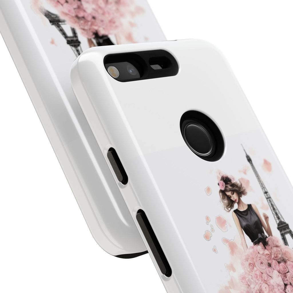 Paris Fashion Girl Phone Case | Tough Case Printify