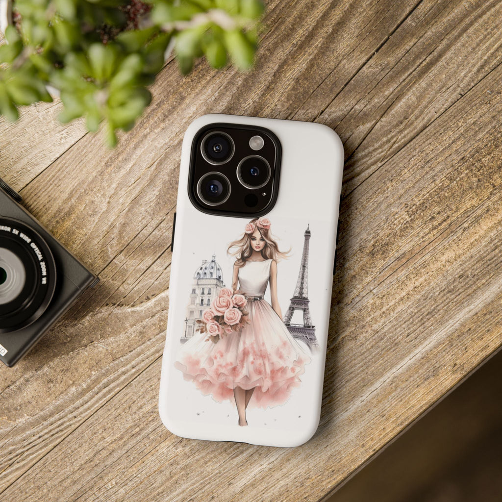 Parisian Ballerina Bouquet phone case | Tough Cases Printify