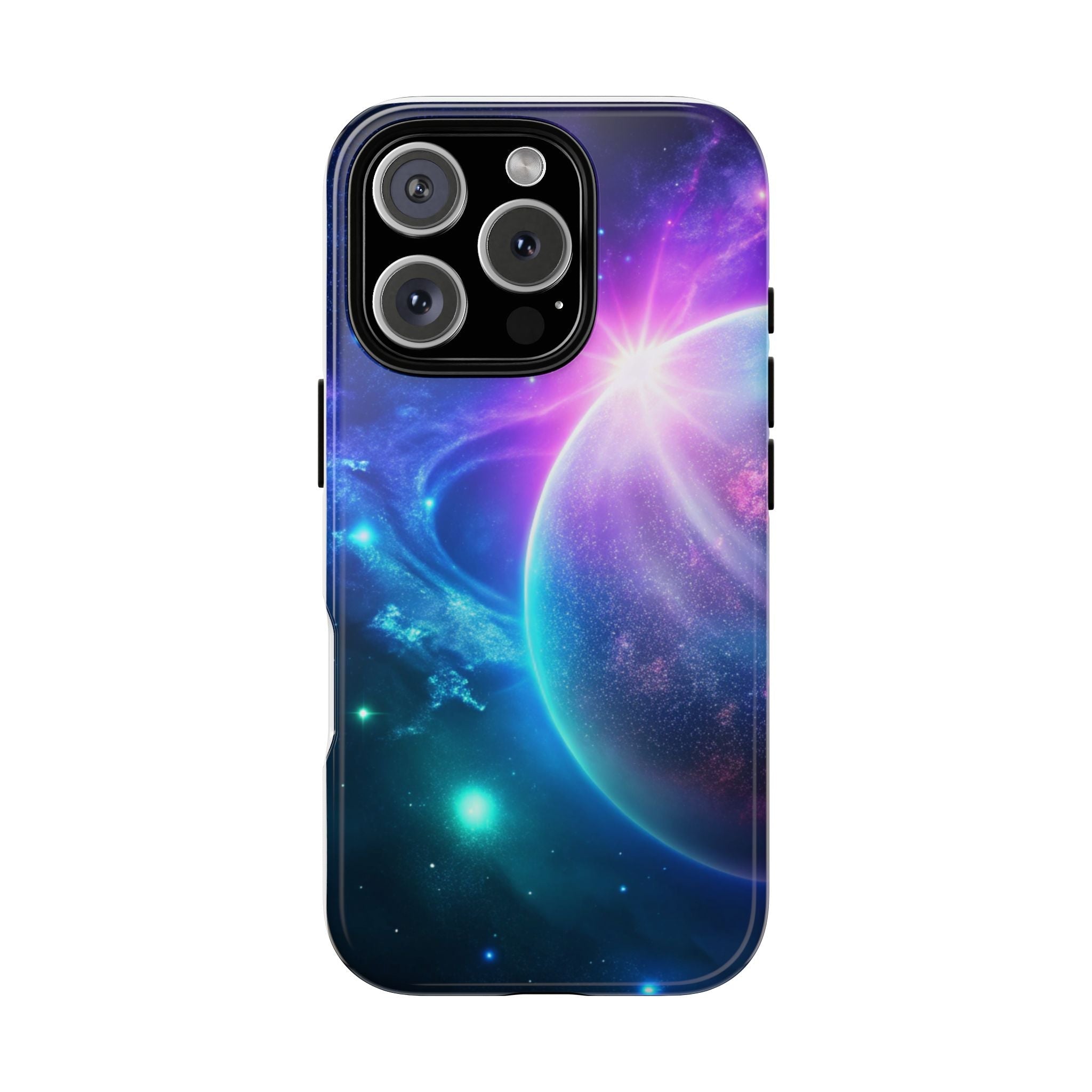 Galaxy Nebula Space Phone Case | Planet Sparkle Tough Case Printify