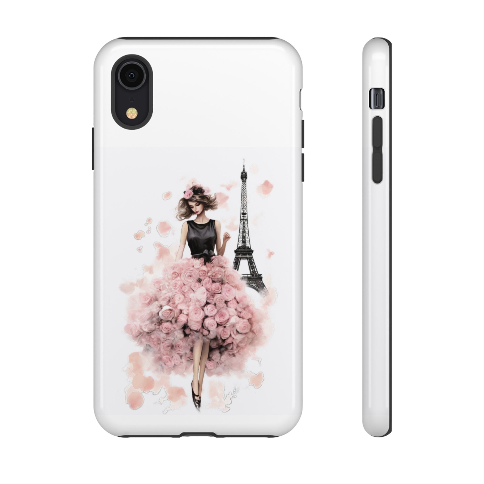 Paris Fashion Girl Phone Case | Tough Case Printify