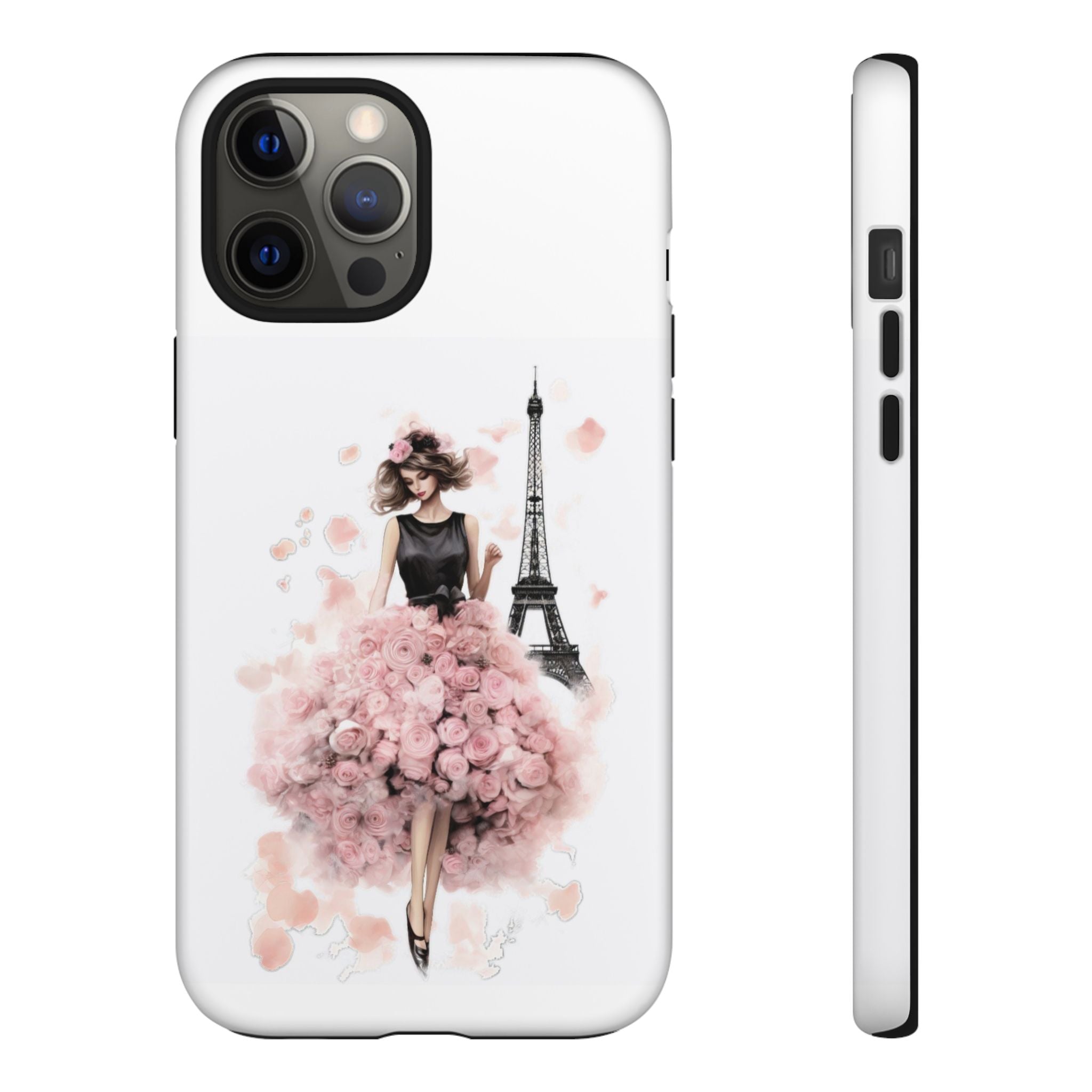 Paris Fashion Girl Phone Case | Tough Case Printify