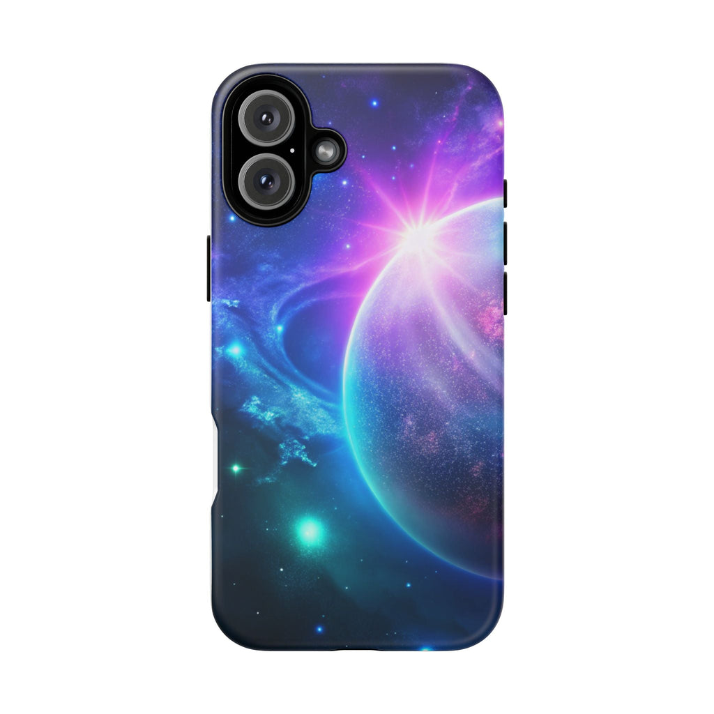 Galaxy Nebula Space Phone Case | Planet Sparkle Tough Case Printify