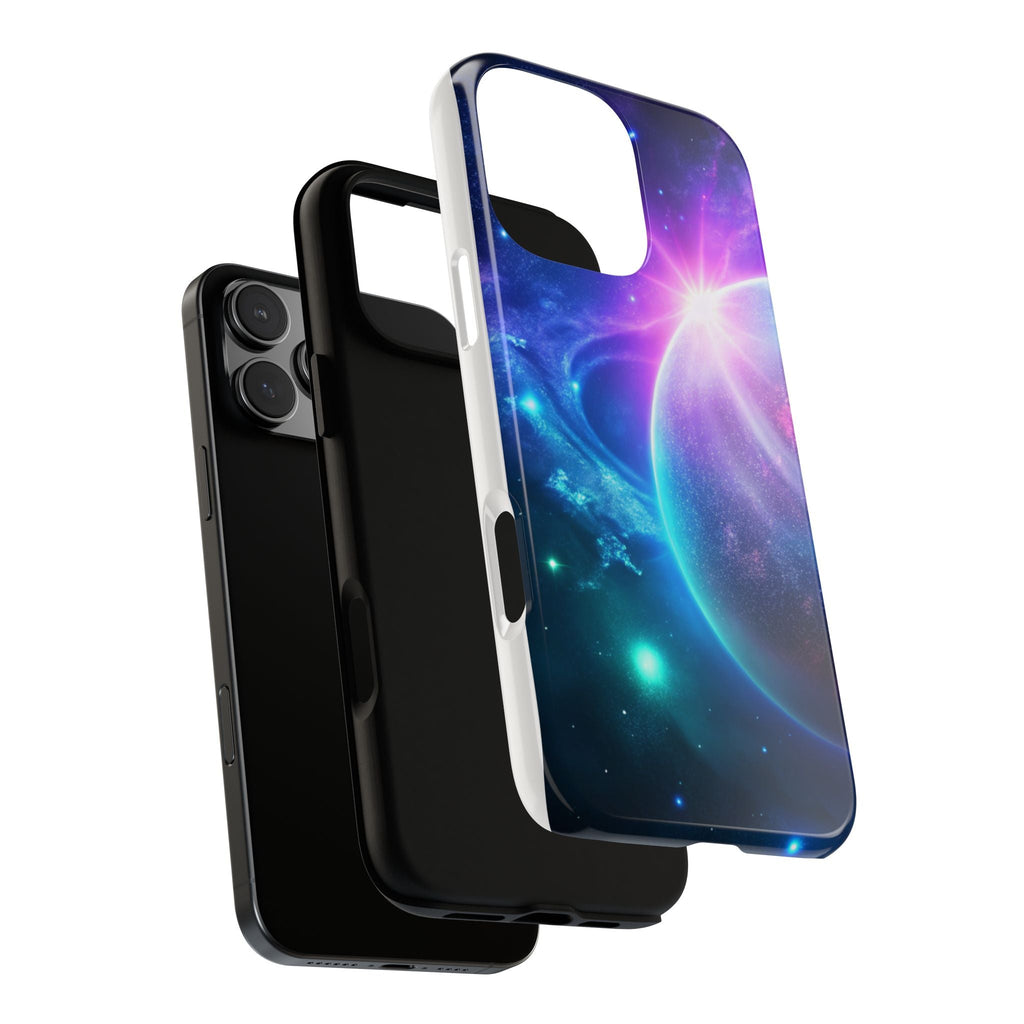 Galaxy Nebula Space Phone Case | Planet Sparkle Tough Case Printify