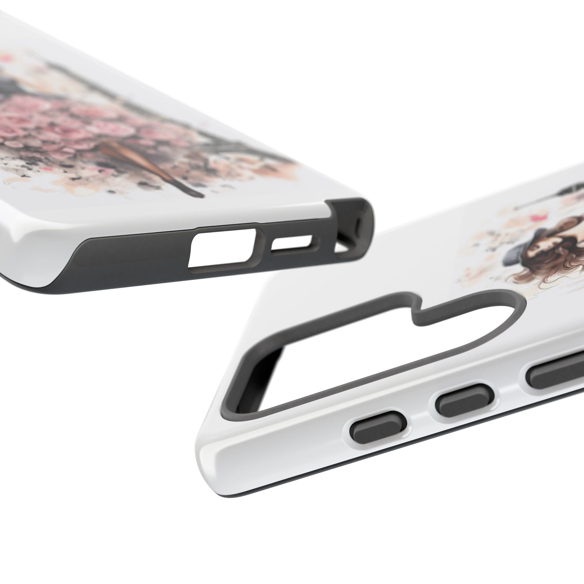 Parisian Rose Dress phone case | iPhone & Samsung slim protective case Printify