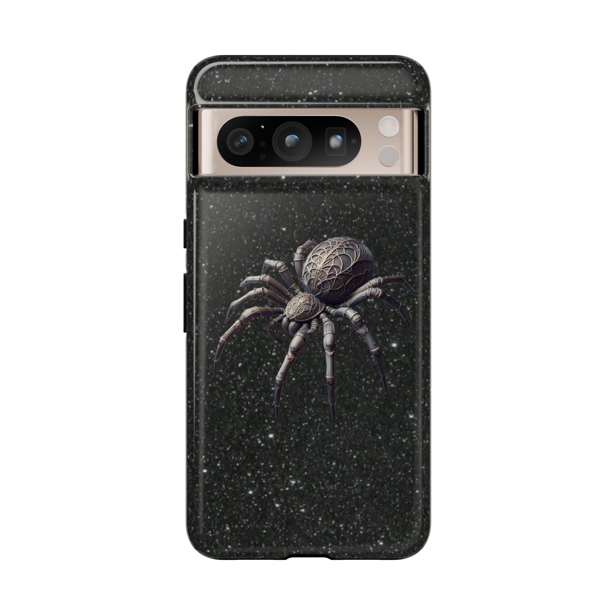 Spider Night Tough Phone Case — Dark Space Tarantula iPhone Cover Printify