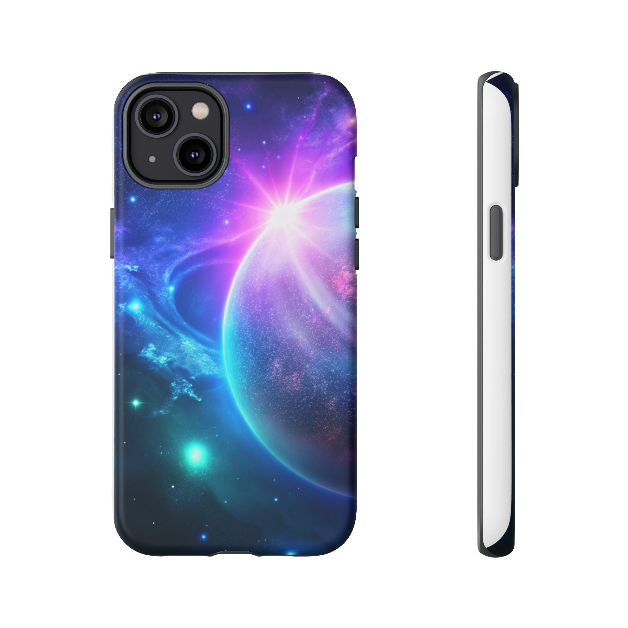 Galaxy Nebula Space Phone Case | Planet Sparkle Tough Case Printify