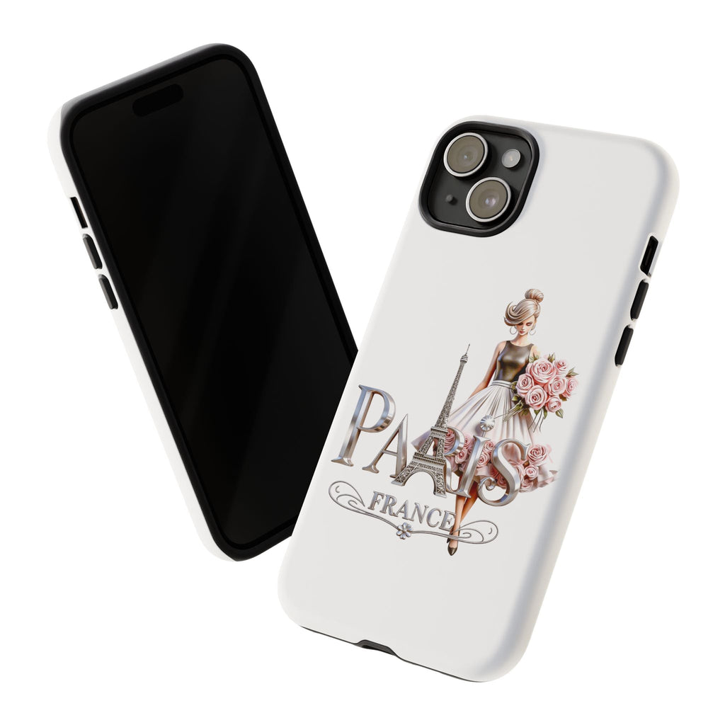 Phone Case | Eiffel Tower Floral Fashion Design Printify
