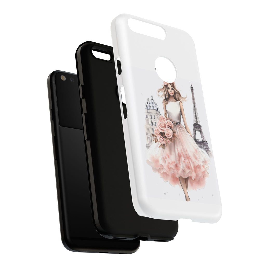 Parisian Ballerina Bouquet phone case | Tough Cases Printify