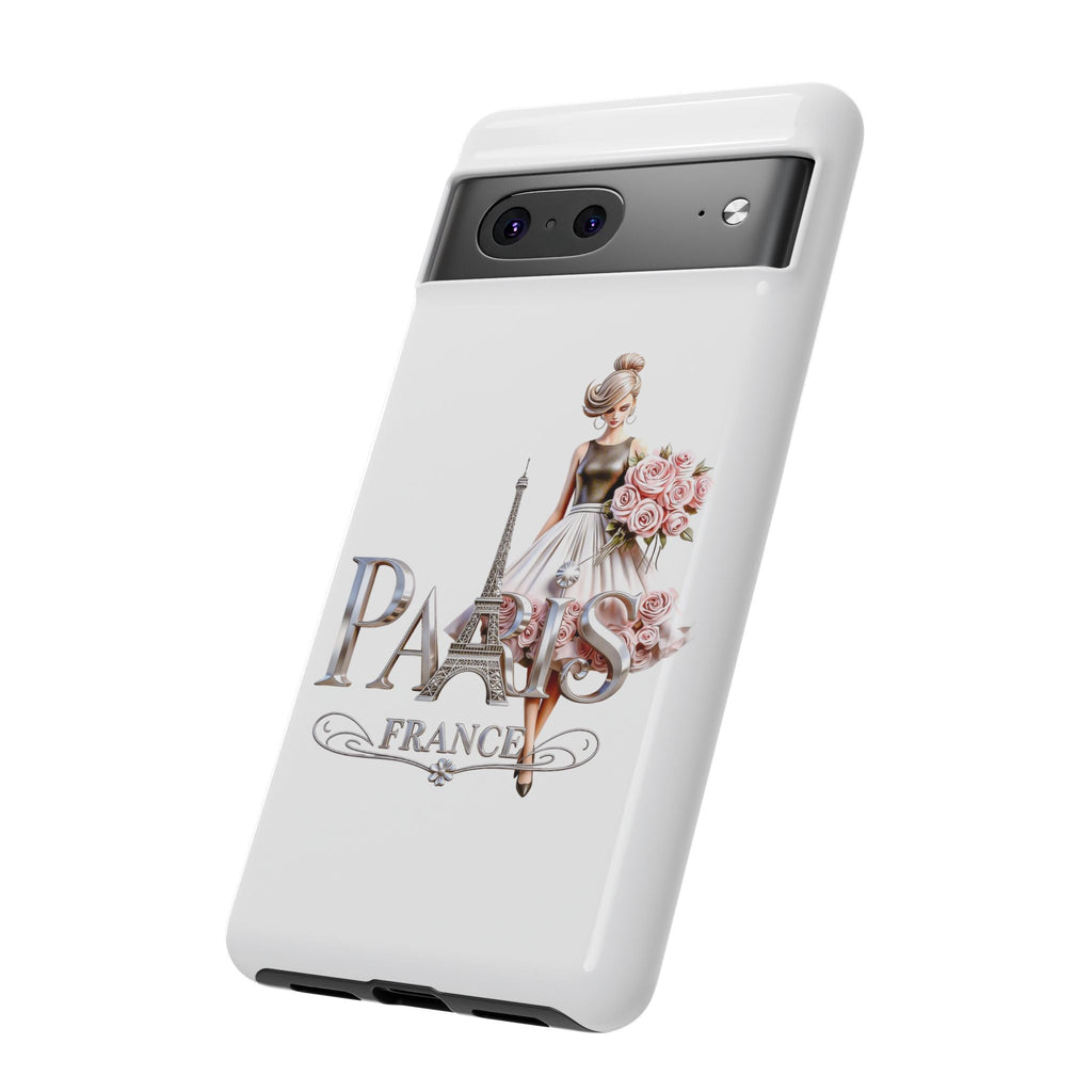 Phone Case | Eiffel Tower Floral Fashion Design Printify